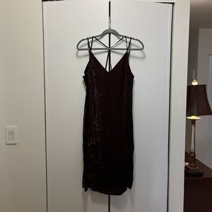 Purple Velvet Dress (Splendid)